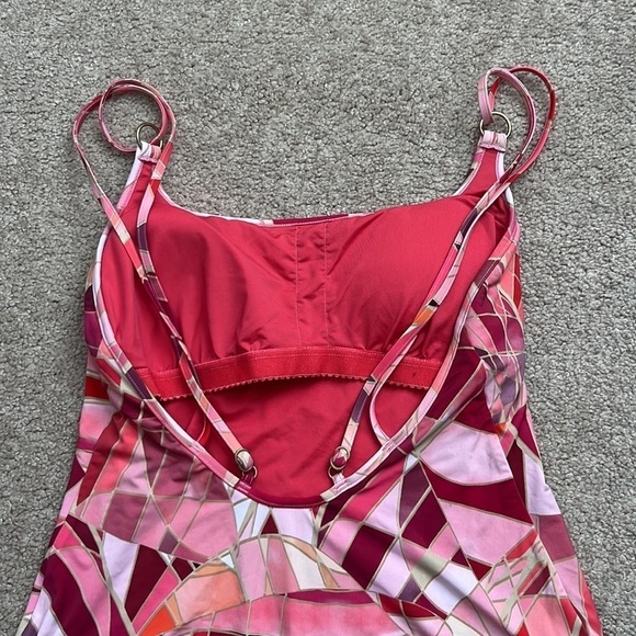JETS Adagio Tank One Piece Rosewood Swimsuit - Picture 5 of 9